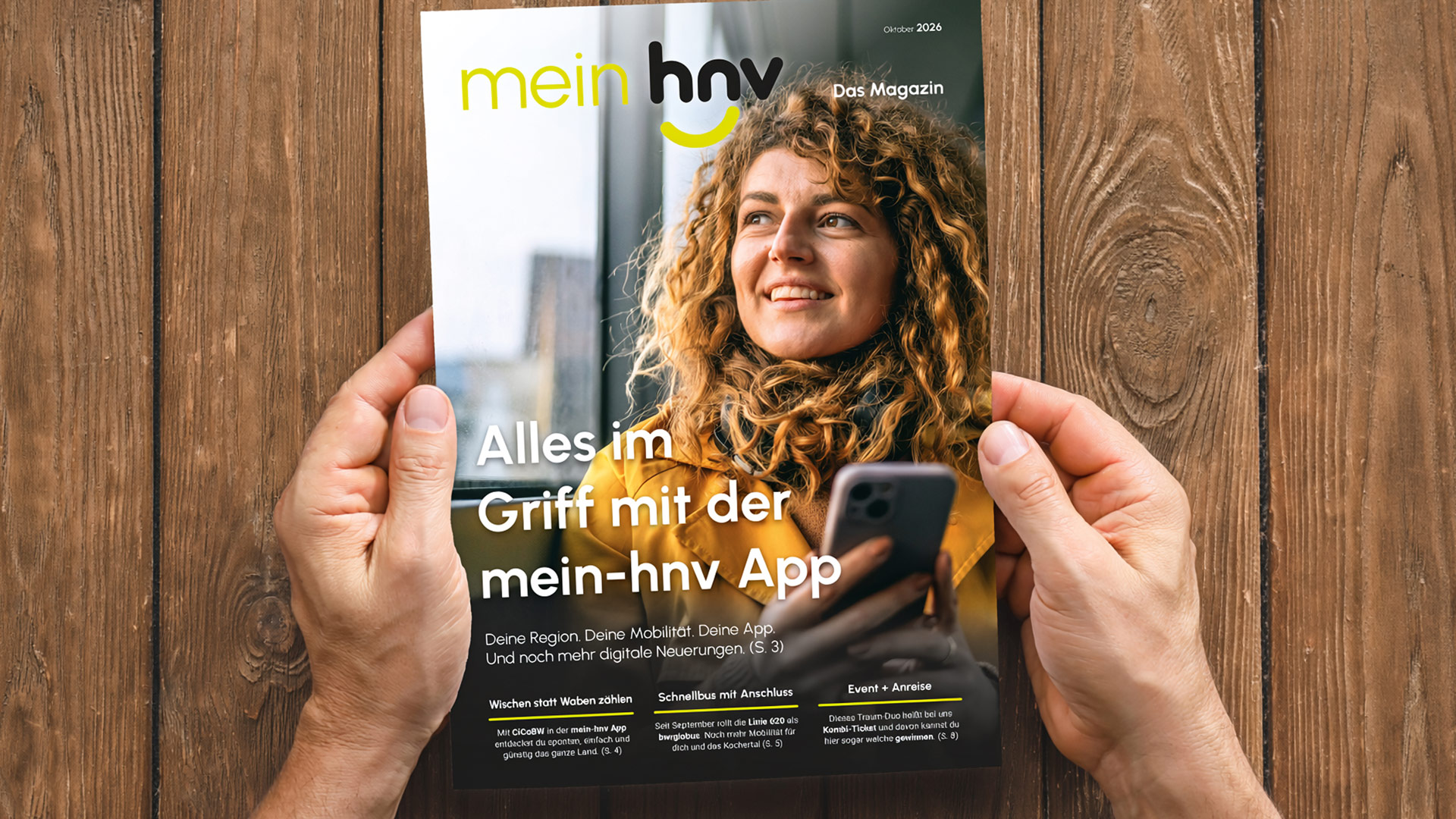 Druckfrisch: Das neue mein-hnv Magazin